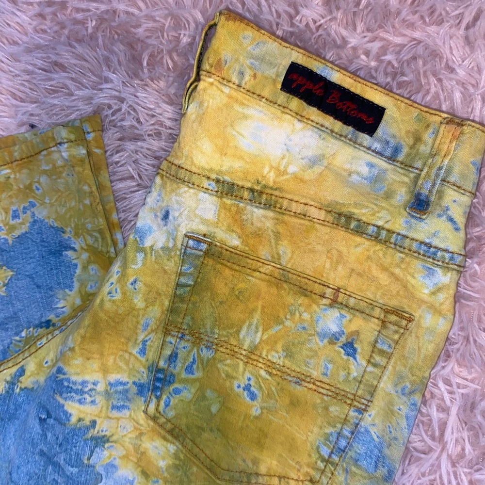 Vintage Acid Wash Apple Bottom Jeans